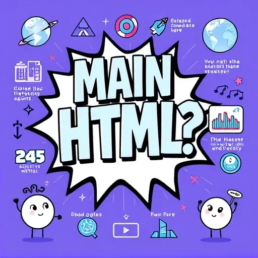 什麼是Main HTML？先搞懂語意化結構再說